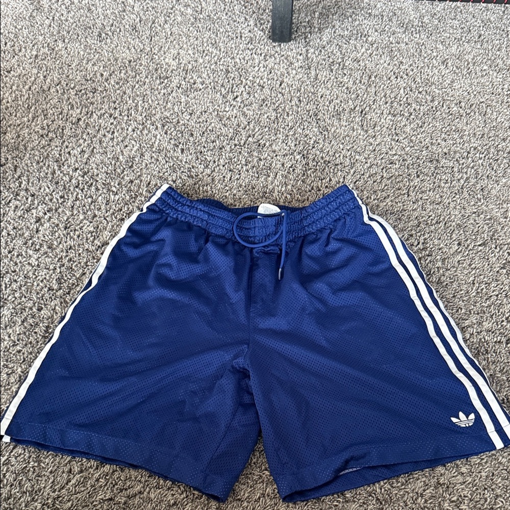 Adidas Men's Navy Athletic Shorts